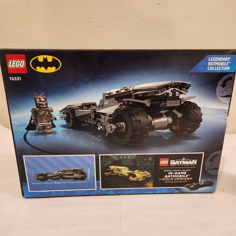 LEGO Lot Of 2 DC 76331 Batman v Superman Batmobile Lego Batman Bat-suit Weapons
